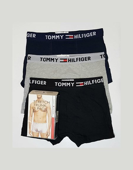 Tommy Hilfiger Cotton Stretch Boxer Pack of 3